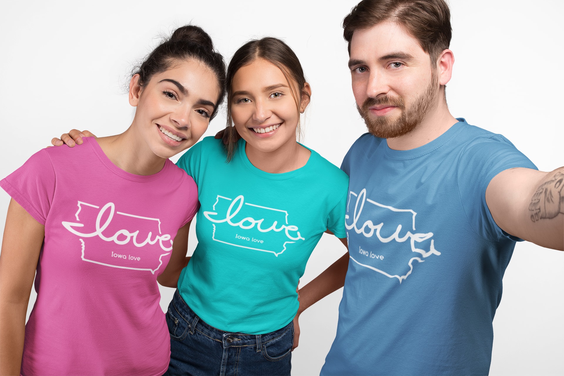 Iowa Love t-shirts